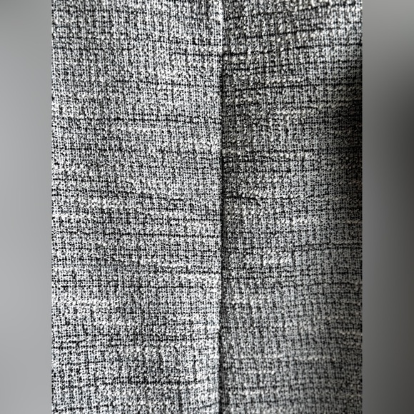 BANANA REPUBLIC Tweed bouclé textured career top sleeveless fringe tank, S - Picture 8 of 10